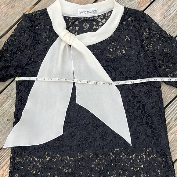 NWOT David Maison luxury designer top - Picture 7 of 11